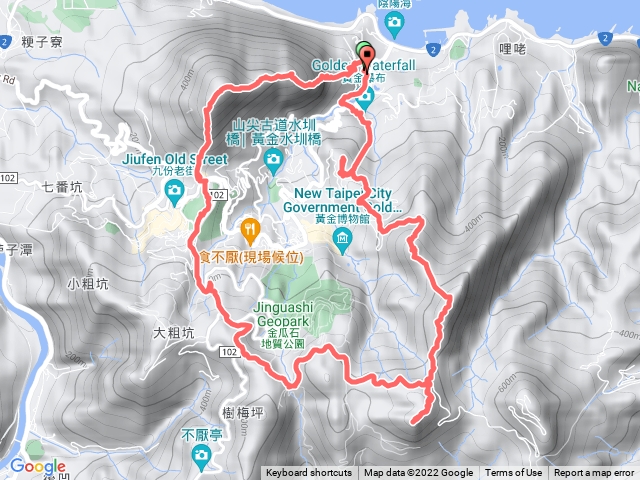 基隆山東峰基隆出燦光寮山半屏山無耳茶壼山