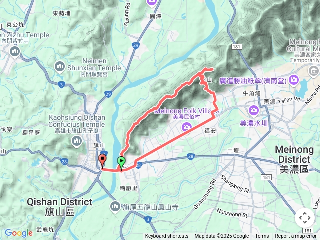 正港的旗靈縱走