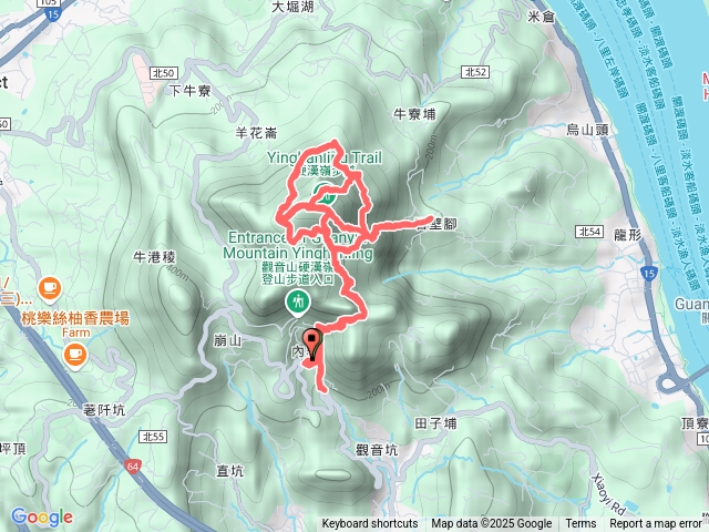 1140128硬漢嶺四登+北橫繞兩圈（101、石壁腳）