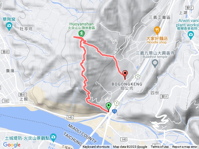 20230404火炎山南鞍路線