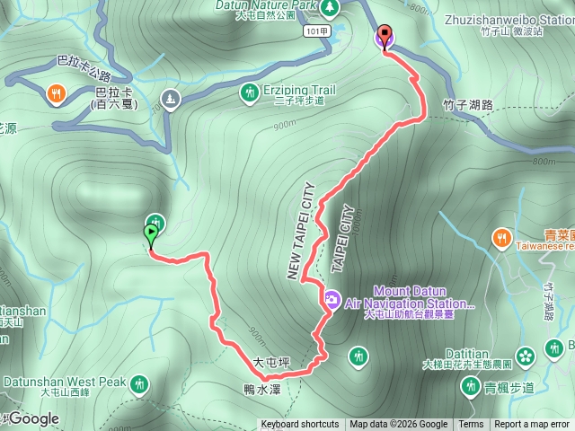二子坪-大屯山-遊客中心預覽圖