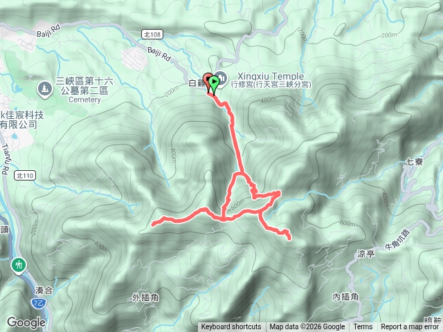 白雞山.雞罩山.鹿窟尖山預覽圖