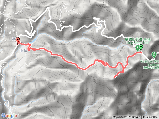橫嶺山到大棟派出所-20210220