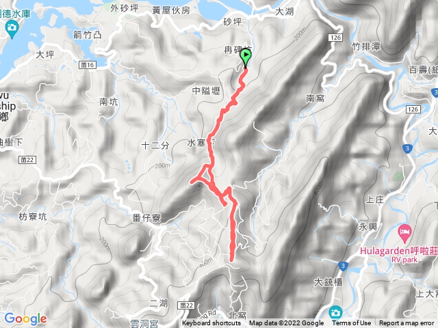 福州農場水寨下古道蕃子寮山