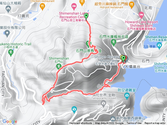 景春步道-石門山-南端登山口-石門勝景