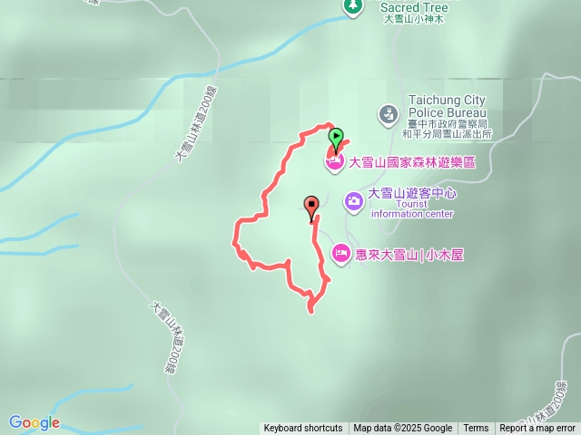 大雪山環站步道預覽圖