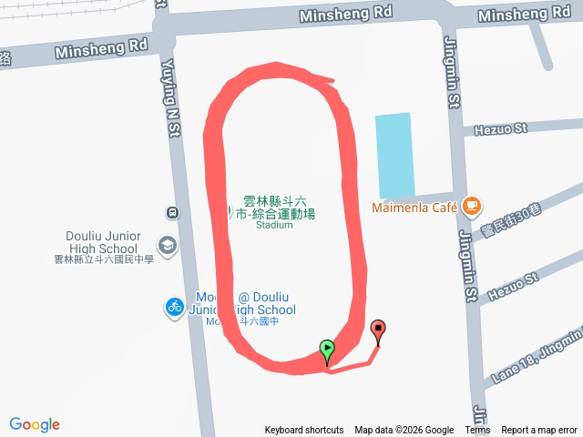 鎮東國小操場練習