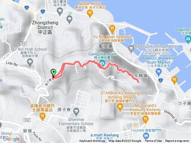 槓子寮山登山步道
