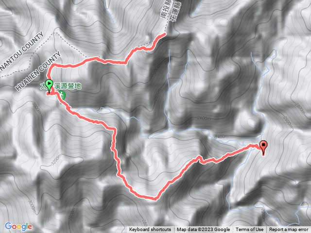 【逆南三段】D6 太平溪源營地-丹大山-太平西溪後松針營地