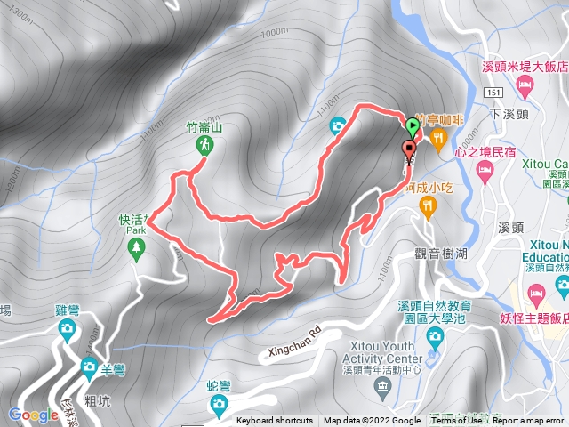 111.12.15 溪頭山 竹崙山 志騰山