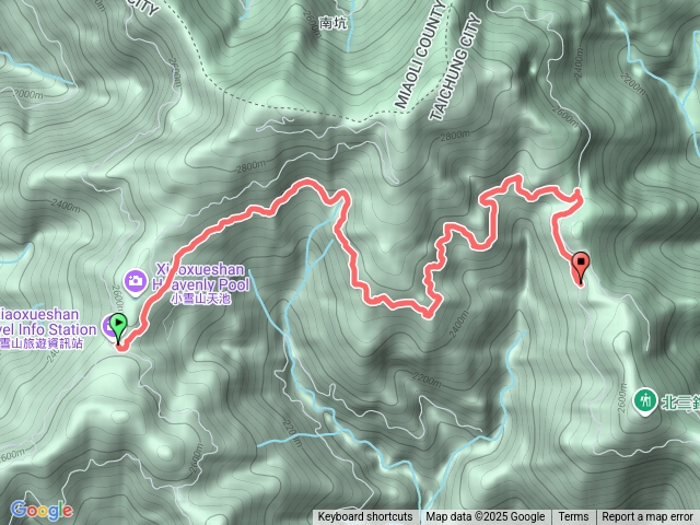 北三錐山超輕鬆行程D1預覽圖