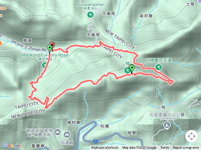 二格山南邦寮山