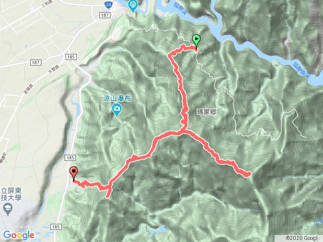 20200623瑪家三兄妹白賓山真笠山笠頂山外加鱈葉根山