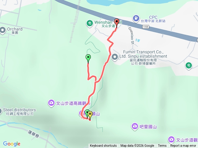 文山步道接犁頭山健走（小安）預覽圖