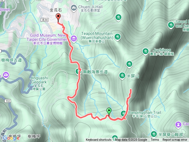 半屏山步道預覽圖