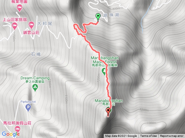 馬那邦山珠湖登山口