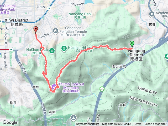 南港山、獅山、豹山溪預覽圖