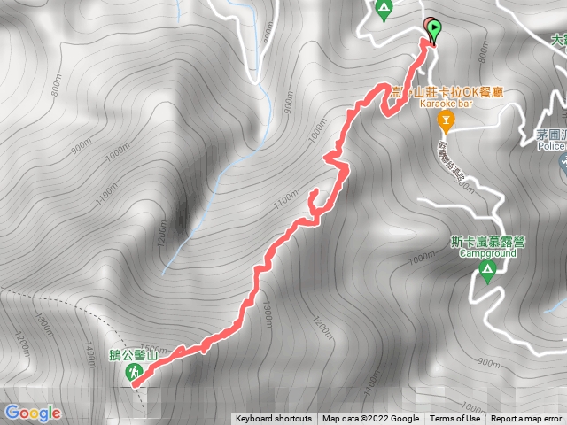 東北峰-鵝公髻山