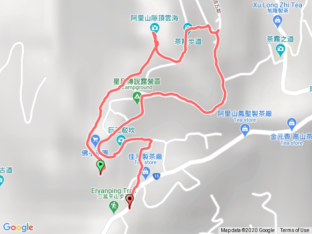 二延平山環型健走