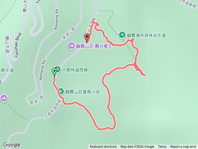觀霧賞鳥步道