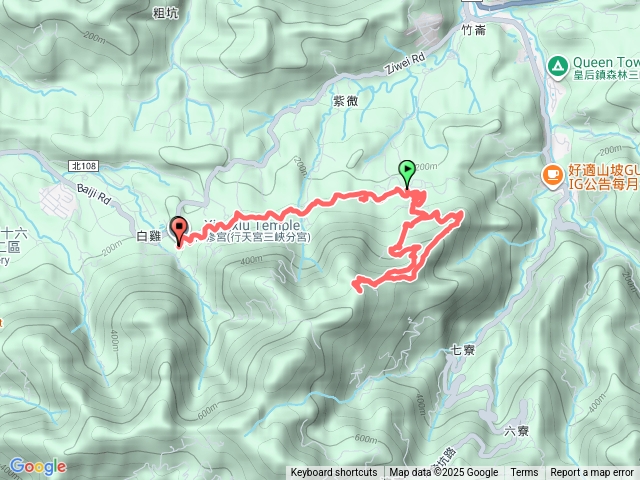 三峽行修宮-紫薇天后宮，加碼六寮崙山