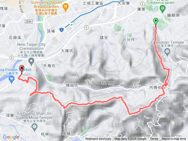 台北天際線10段，桐花公園到長壽山