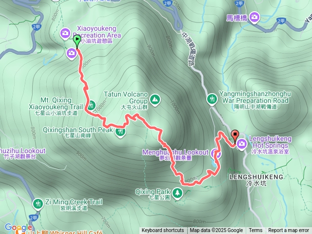 小油坑-七星山-夢幻湖-冷水坑