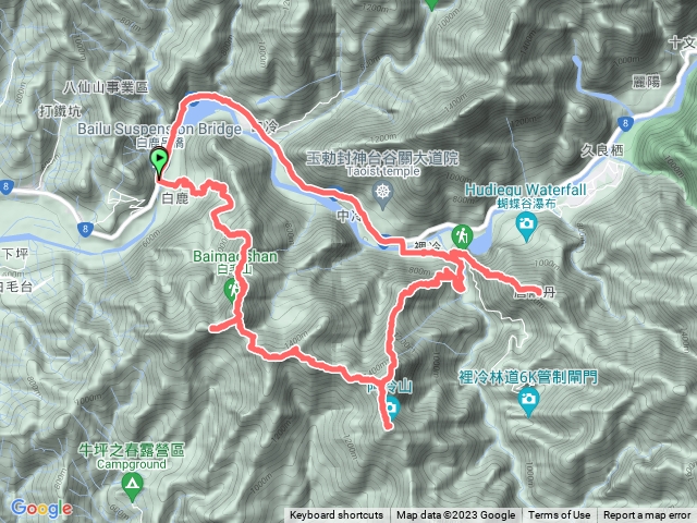 白阿唐縱走大O型