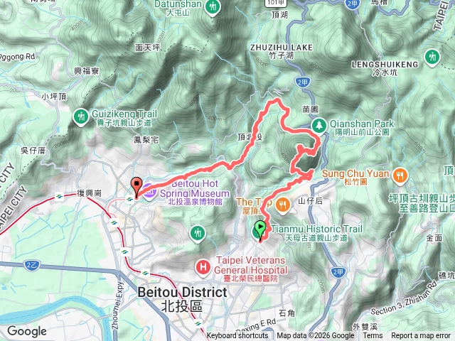 天母古道-紗帽山-陽峰古道-新北投預覽圖