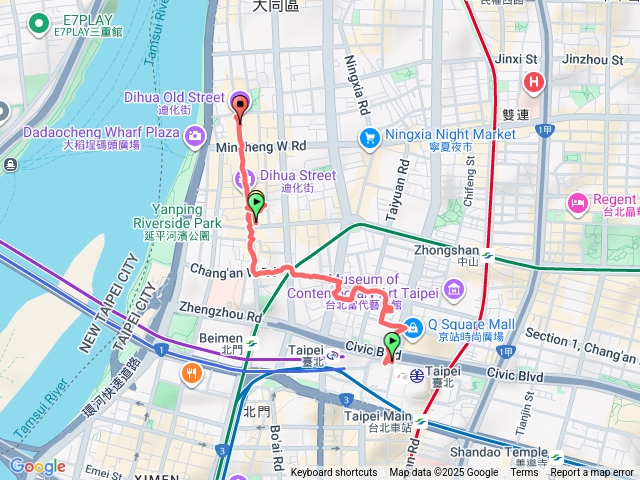 台北地下街_迪化街商圈