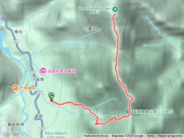 溪頭鳳凰山預覽圖