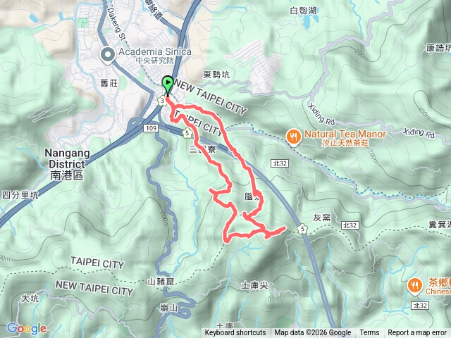 南港舊莊更寮古道O型7連峰預覽圖