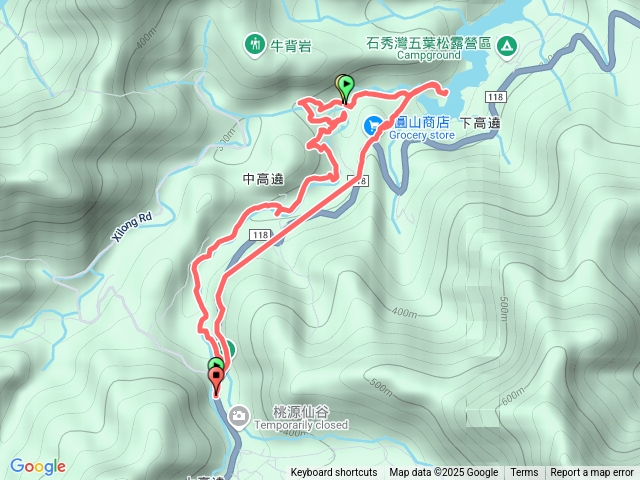高遶溪古圳步道-天空吊橋-羅馬公路環走