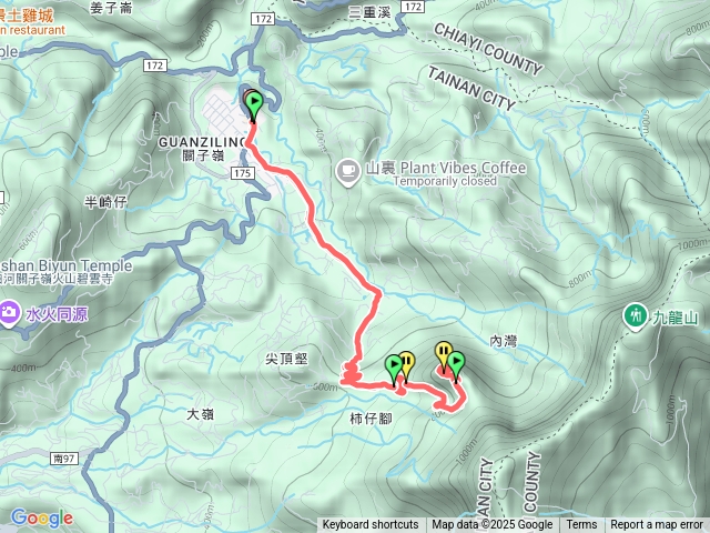 台南關子嶺雞籠山