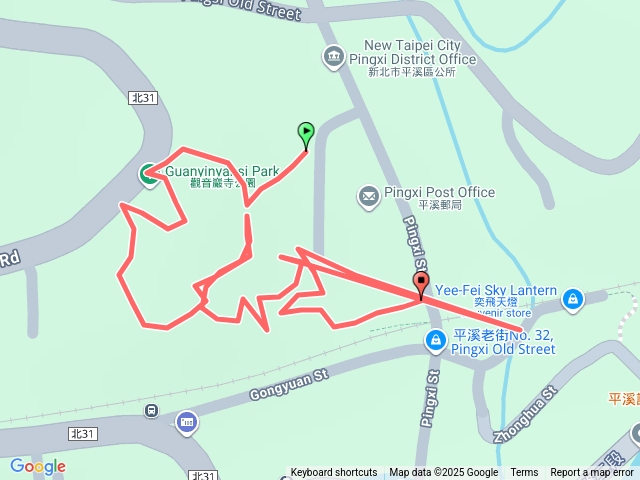 微笑山線 新北平溪 觀音巖步道