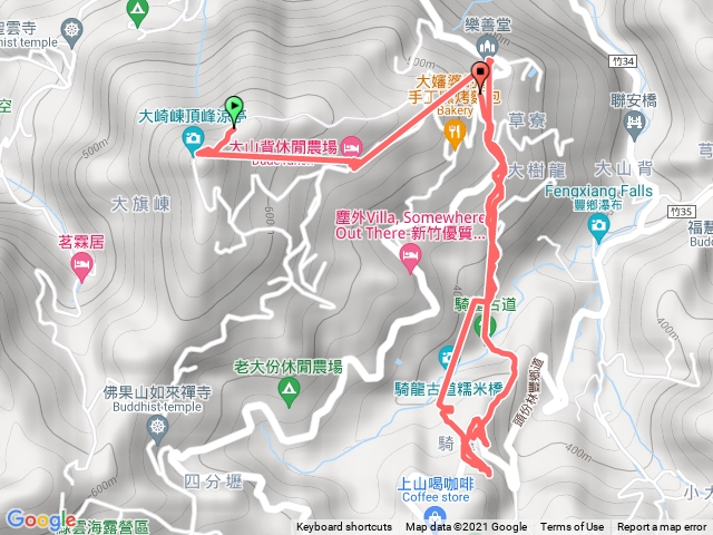 大崎棟接騎龍古道