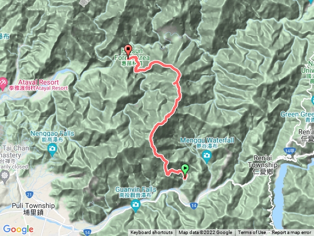 20220123 守城大山有勝山縱走