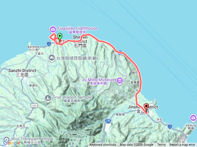 富貴角燈塔老梅石槽預覽圖