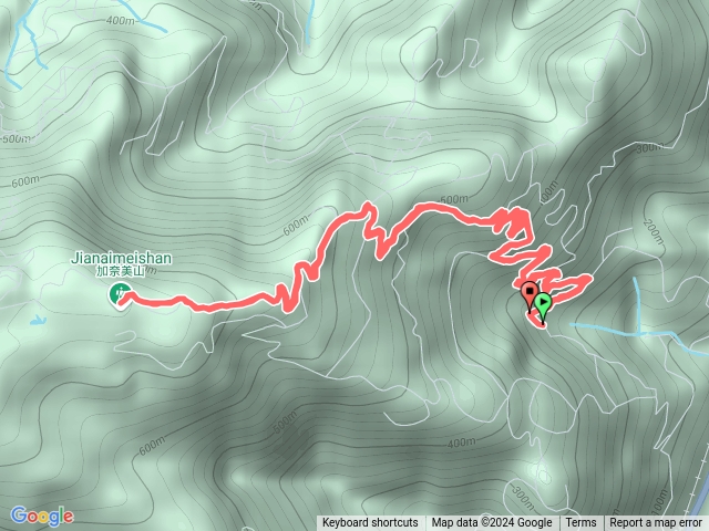 小百岳集起來加奈美山步道20241229預覽圖