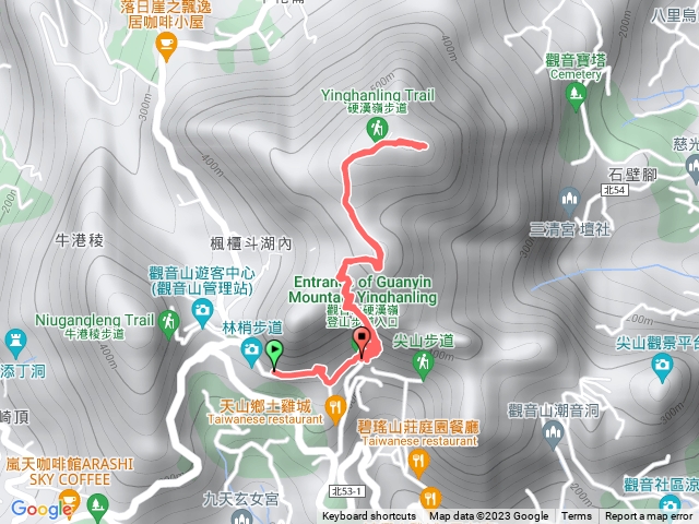 觀音山 硬漢嶺步道