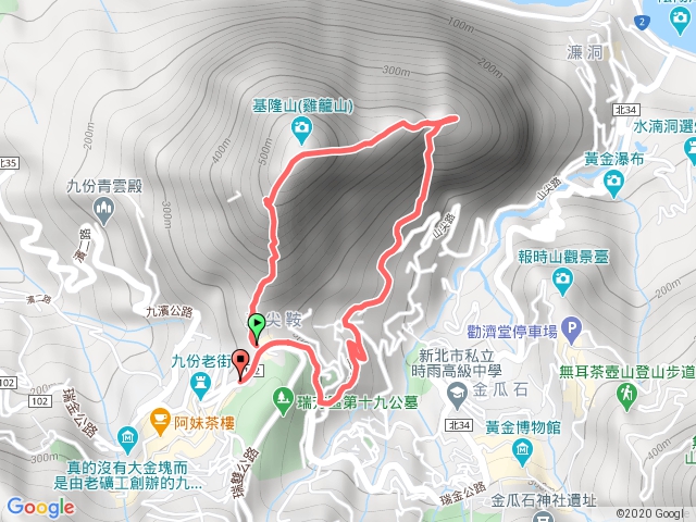 基隆山東峰O型縱走