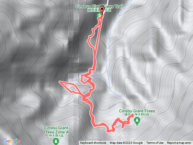 鎮西堡神木步道