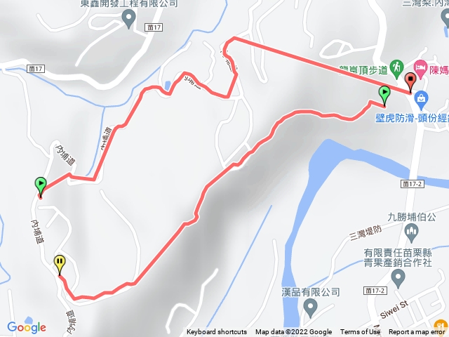 龍峎頂步道