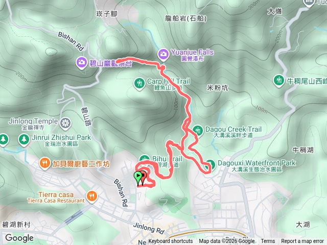 翠湖步道-圓覺寺步道-大溝溪溪畔步道-碧湖步道預覽圖