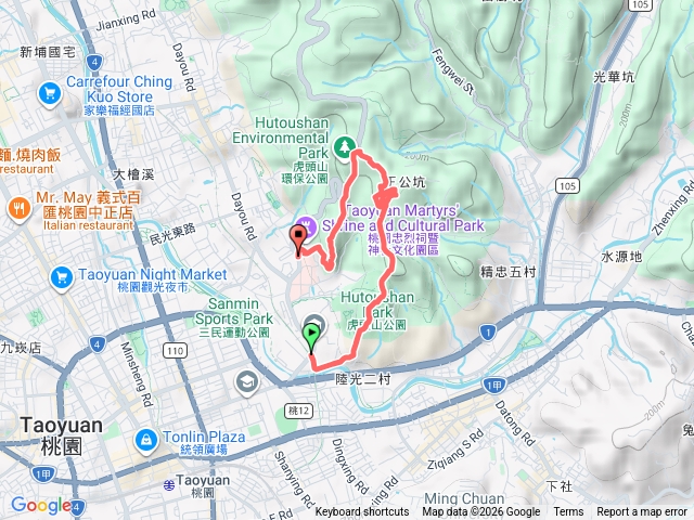 虎頭山公園忠烈祠o型預覽圖