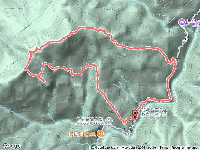 下盆、巫山、樂佩、卡保、信福路10.5k