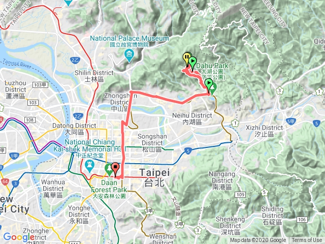 內湖大溝溪親水步道