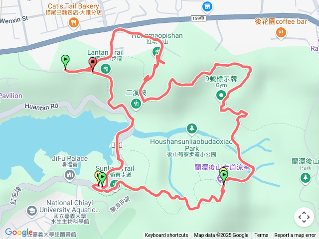 蘭潭後山步道