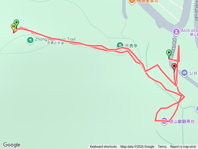 碧山巖忠勇山步道