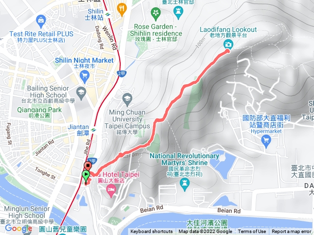 20220417 劍潭山步道